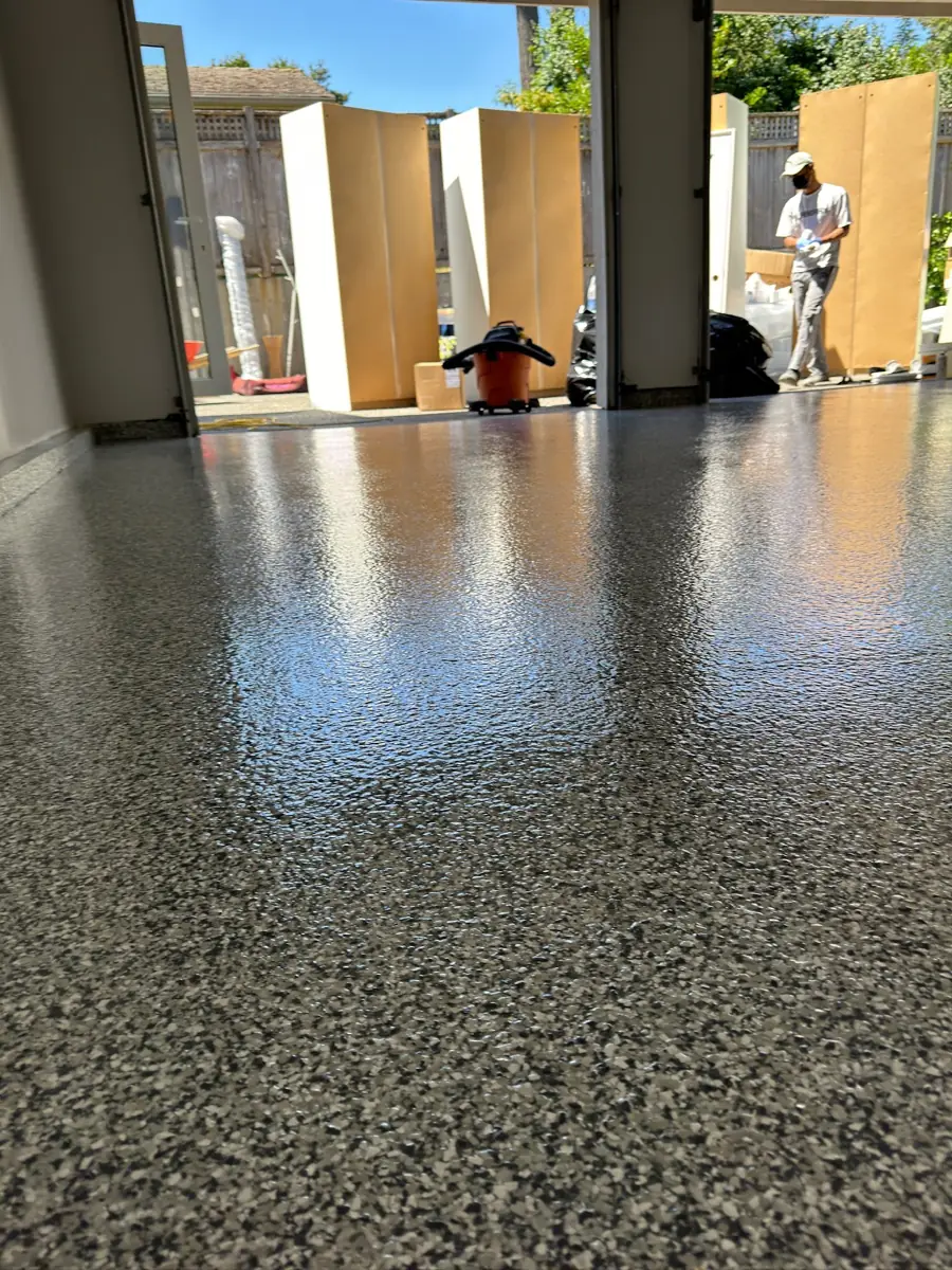 Custom epoxy floor